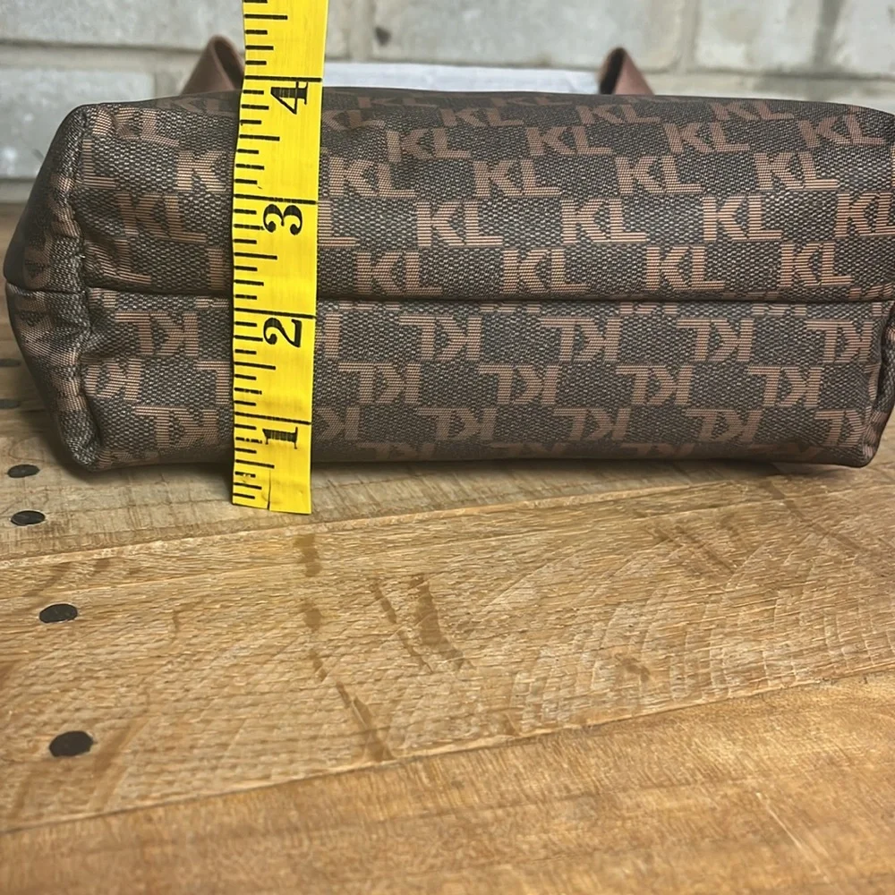 Karl Lagerfeld Brown Logo Crossbody Purse NWT - Picture 11 of 11